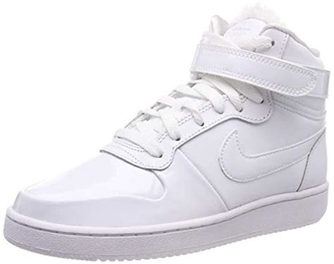 nike high tops all white